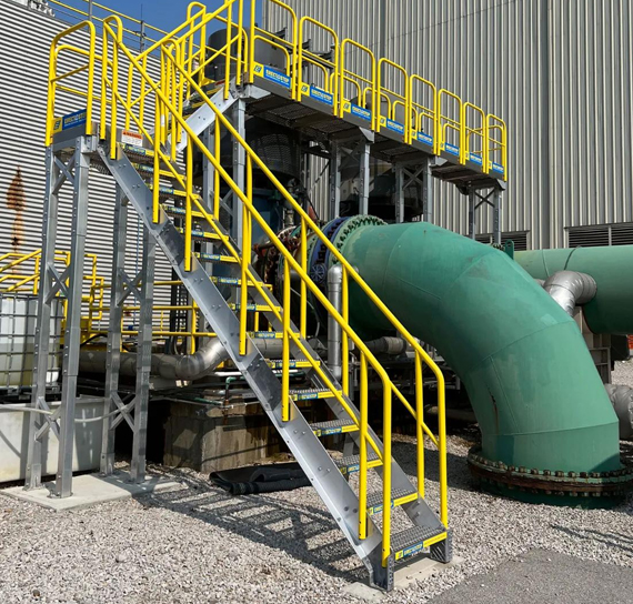 Heavy Equipment Platform Installation